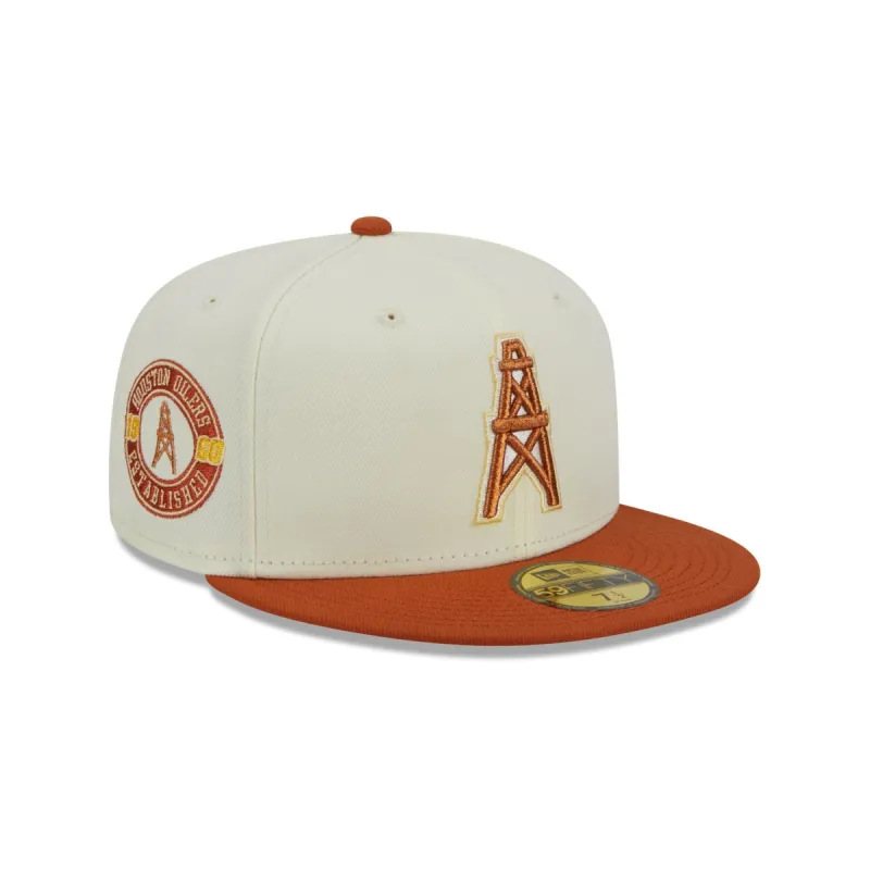 Oilers City Icon 59FIFTY Fitted Hat sold by New Era