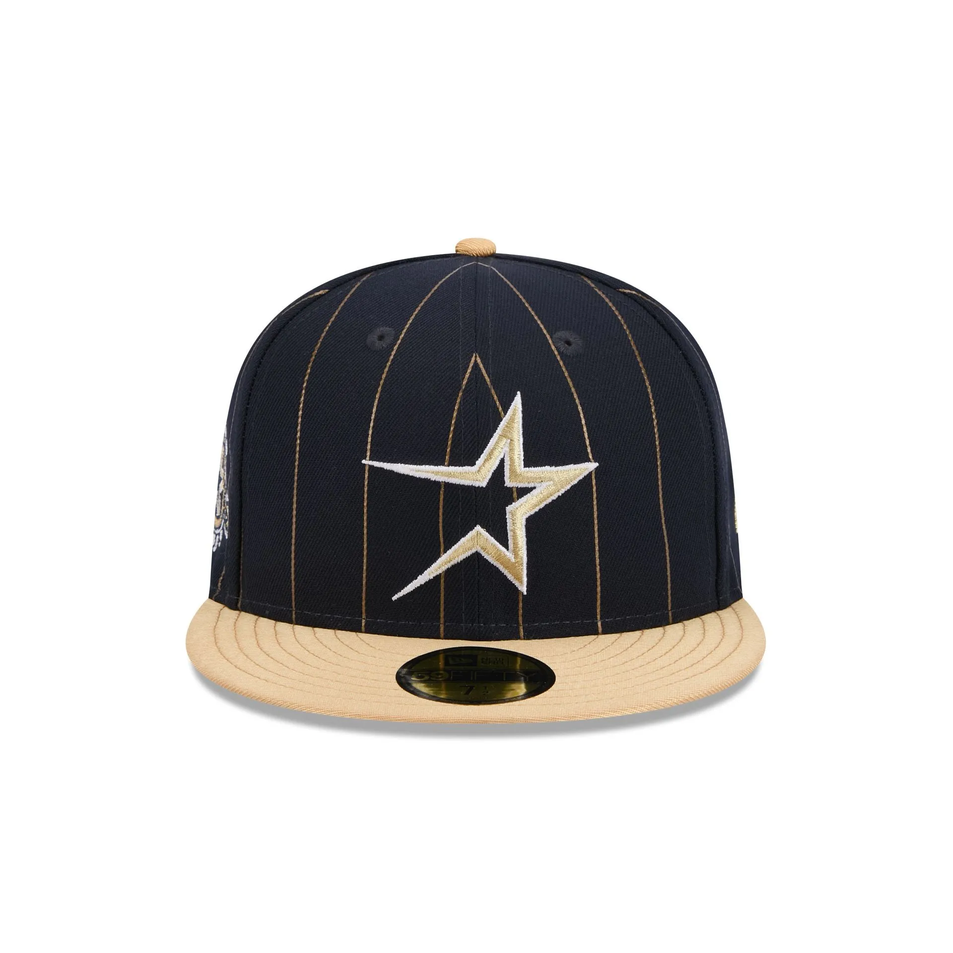 Houston Astros Throwback Pinstripe 59FIFTY Fitted Hat sold by New Era product image thumbnail 2