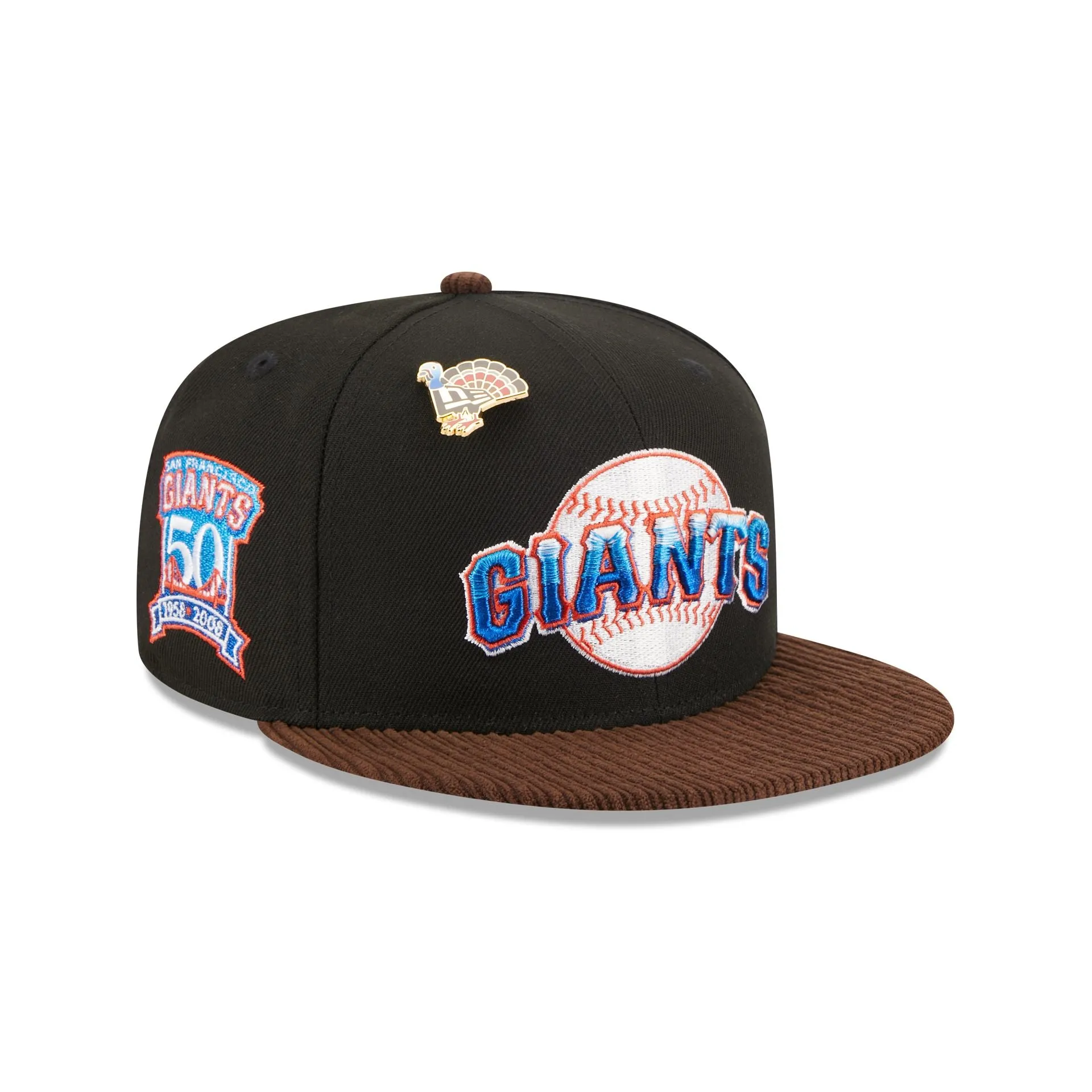 San Francisco Giants Feathered Cord 59FIFTY Fitted Hat sold by New Era