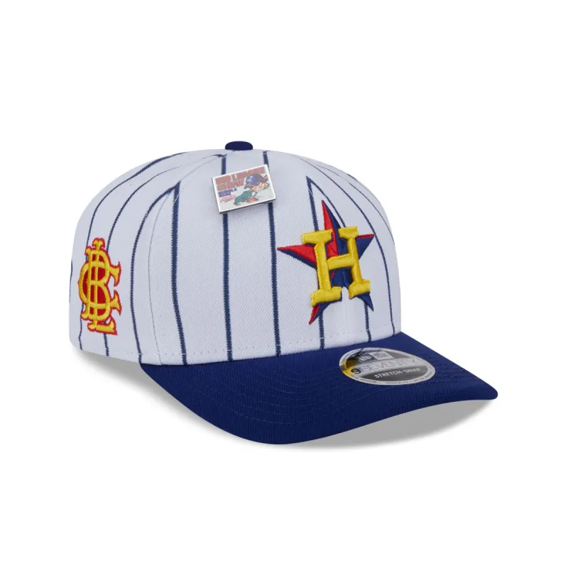 Big League Chew X Houston Astros Outta Here Original 9SEVENTY Stretch-Snap Hat sold by New Era