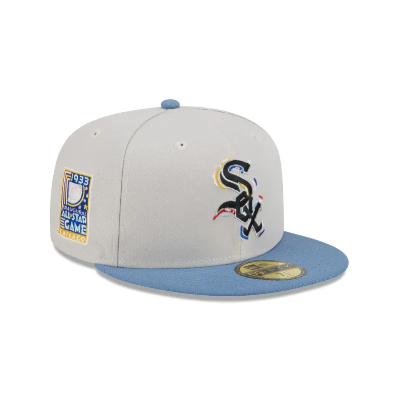 Chicago White Sox Color Brush 59FIFTY Fitted Hat sold by New Era