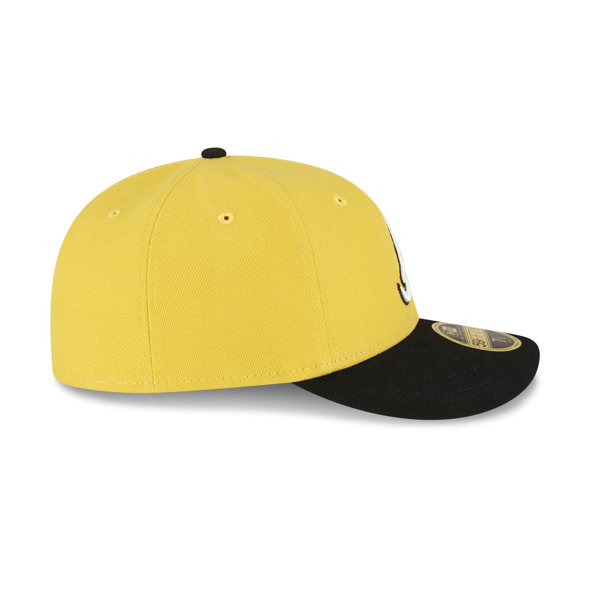 Atlanta Braves Chartreuse Crown Low Profile 59FIFTY Fitted Hat sold by New Era product image thumbnail 5
