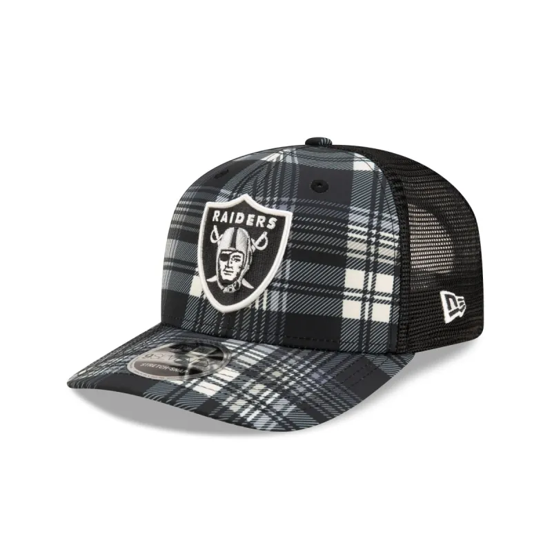 Las Vegas Raiders 2024 Sideline Statement 9SEVENTY Stretch-Snap Hat sold by New Era
