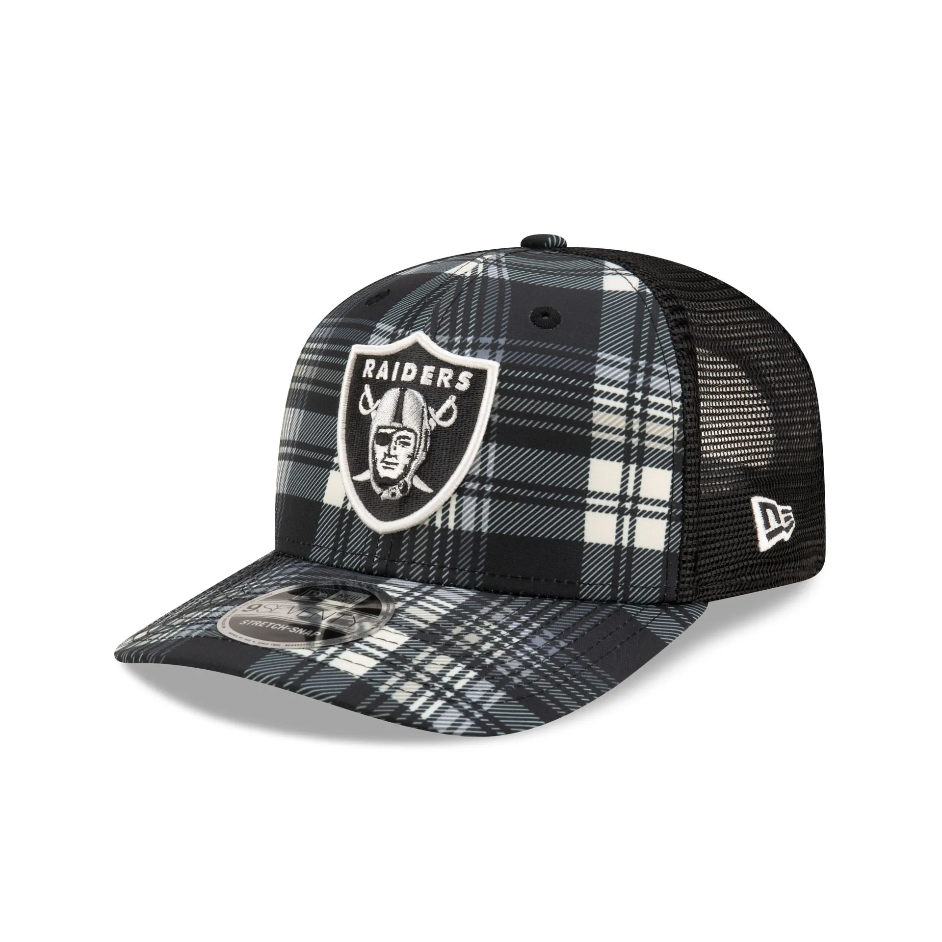 Las Vegas Raiders 2024 Sideline Statement 9SEVENTY Stretch-Snap Hat sold by New Era