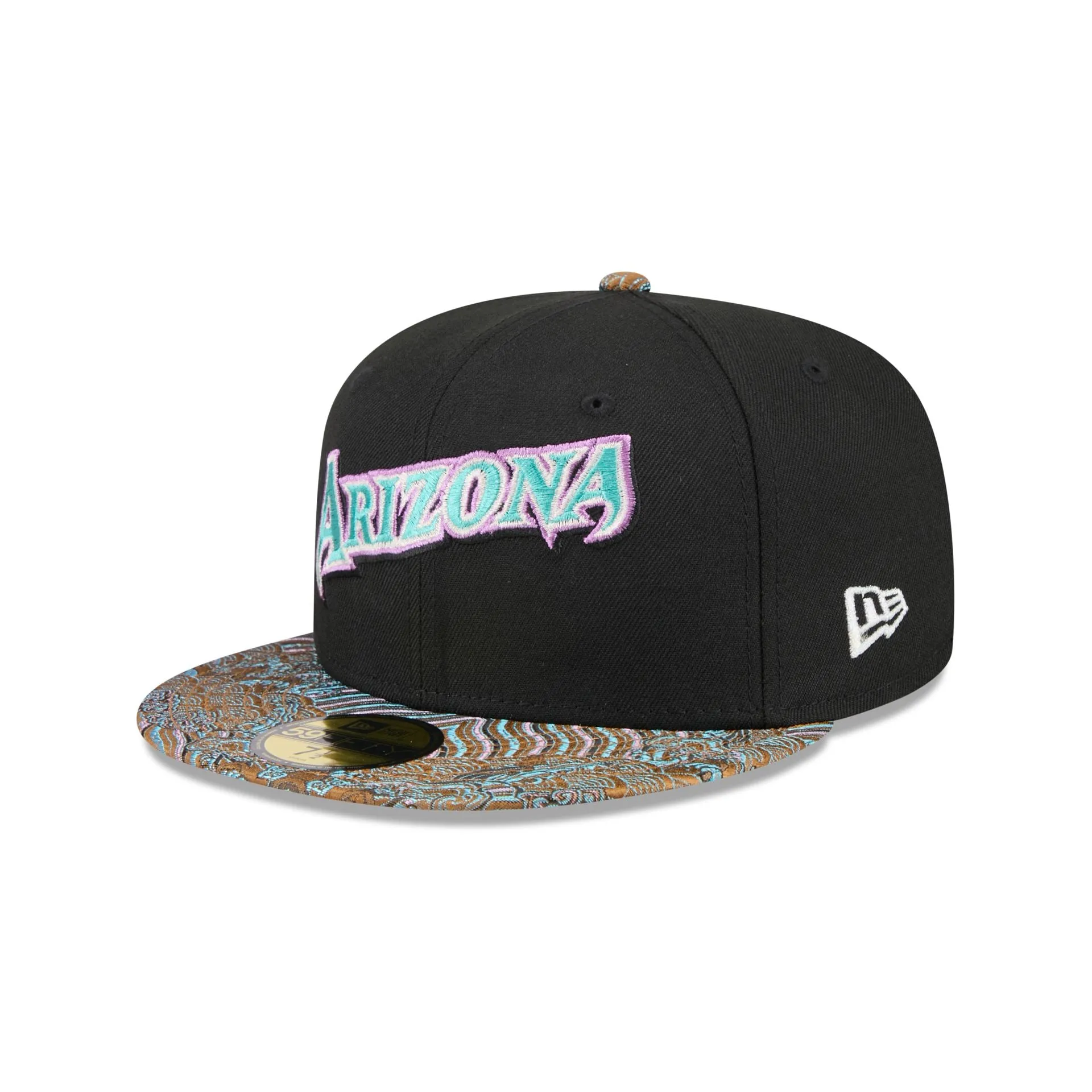 Just Caps Jacquard Visor Arizona Diamondbacks 59FIFTY Fitted Hat sold by New Era product image thumbnail 3