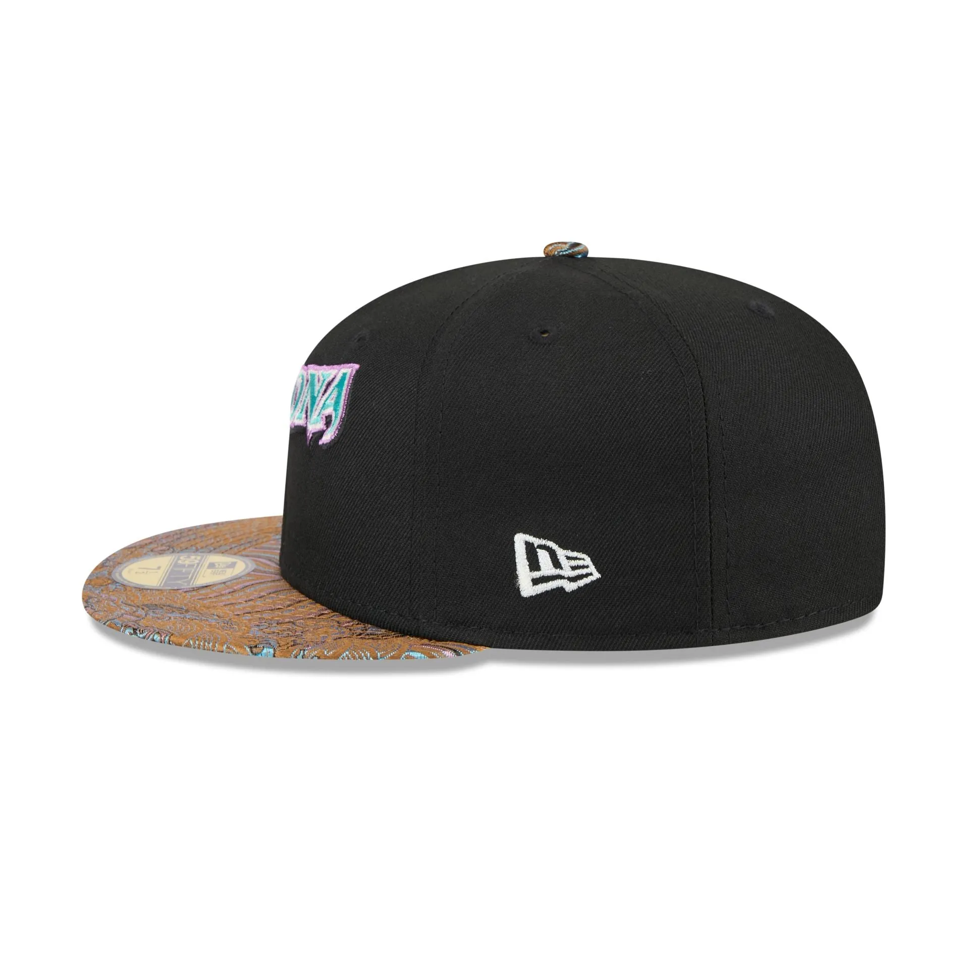 Just Caps Jacquard Visor Arizona Diamondbacks 59FIFTY Fitted Hat sold by New Era product image thumbnail 5