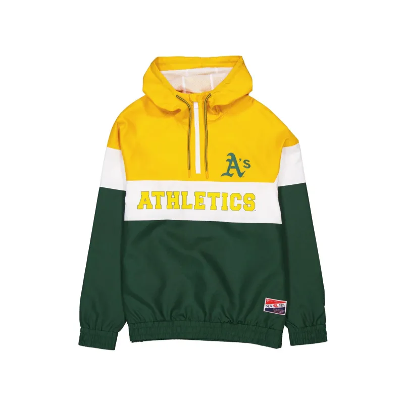 Oakland Athletics Throwback Windbreaker sold by New Era