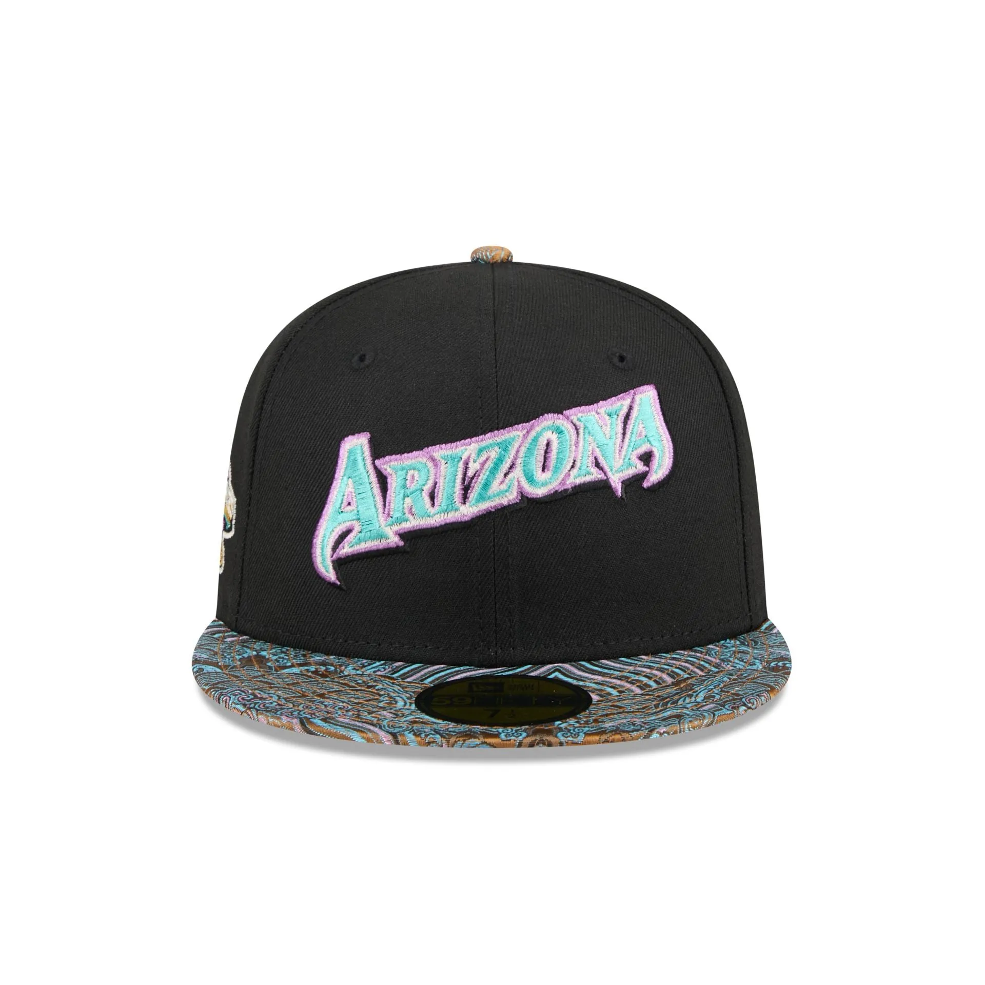 Just Caps Jacquard Visor Arizona Diamondbacks 59FIFTY Fitted Hat sold by New Era product image thumbnail 2