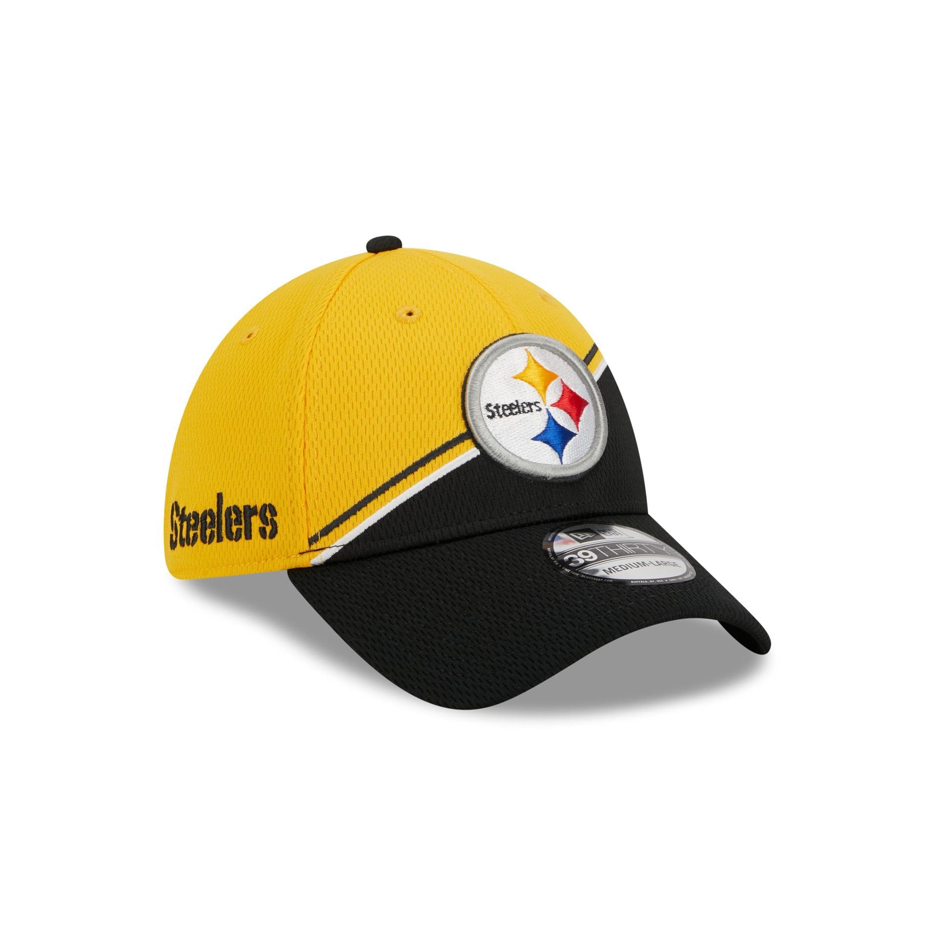 Pittsburgh Steelers 2023 Sideline 39THIRTY Stretch Fit Hat sold by New Era