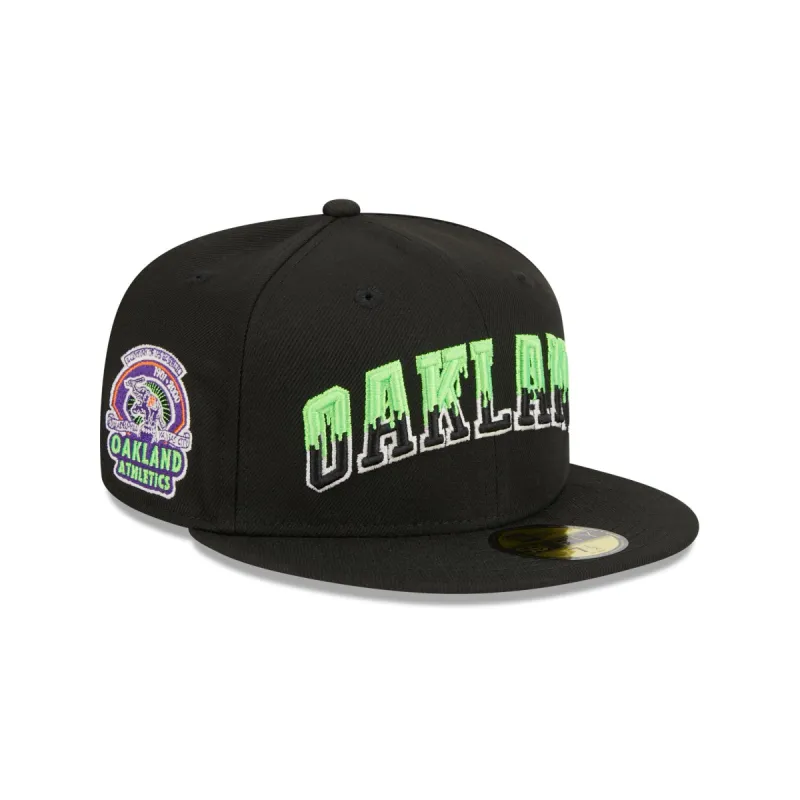 Oakland Athletics Slime Drip 59FIFTY Fitted Hat sold by New Era