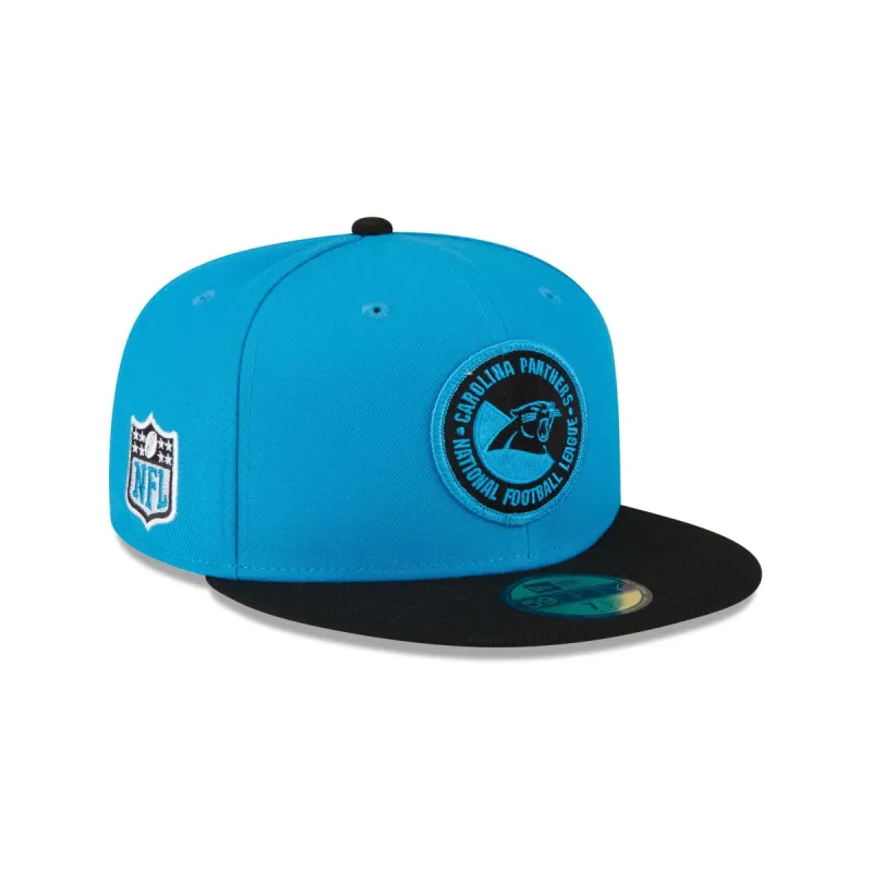 Carolina Panthers 2023 Sideline Team Patch 59FIFTY Fitted Hat sold by New Era