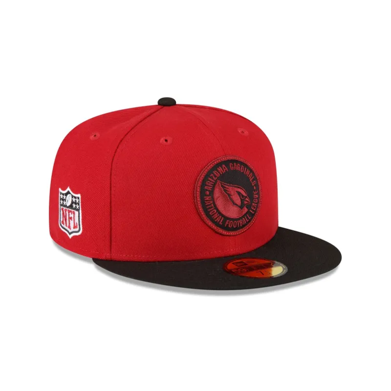 Arizona Cardinals 2023 Sideline Team Patch 59FIFTY Fitted Hat sold by New Era