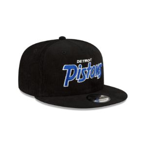 Detroit Pistons Dark Cord 9FIFTY Snapback Hat sold by New Era