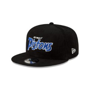 Detroit Pistons Dark Cord 9FIFTY Snapback Hat sold by New Era