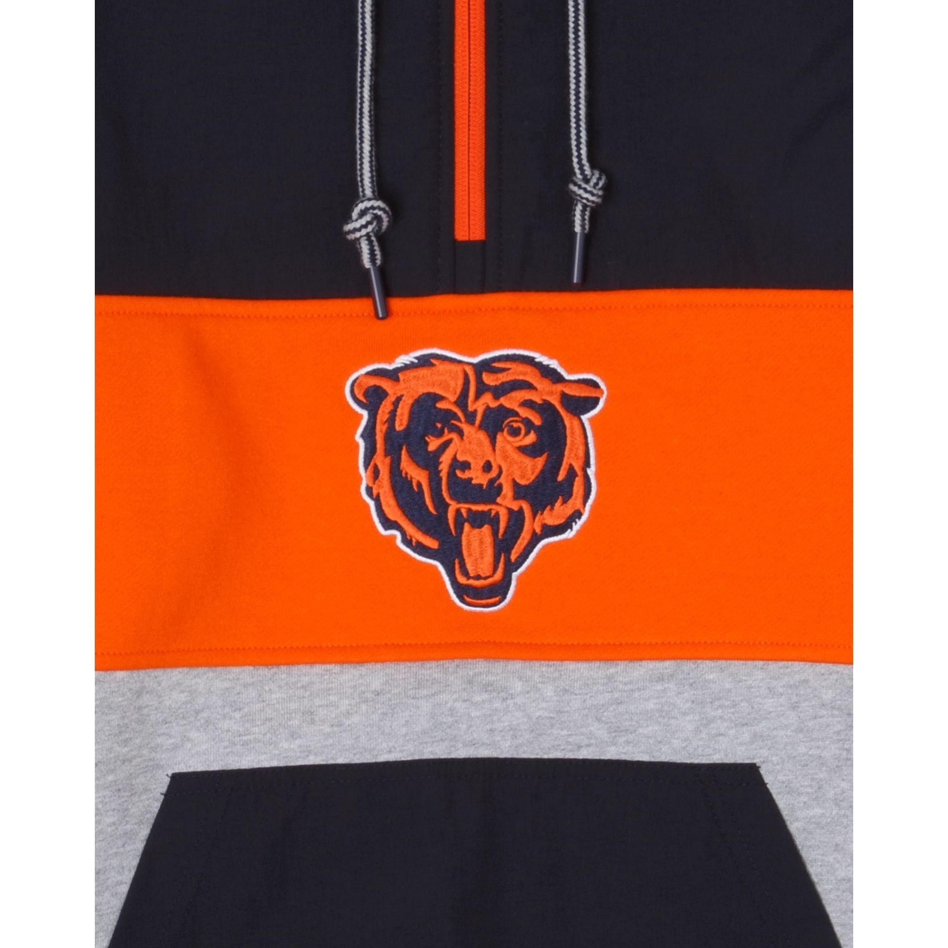 Chicago Bears Throwback Quarter Zip Hoodie sold by New Era product image thumbnail 4