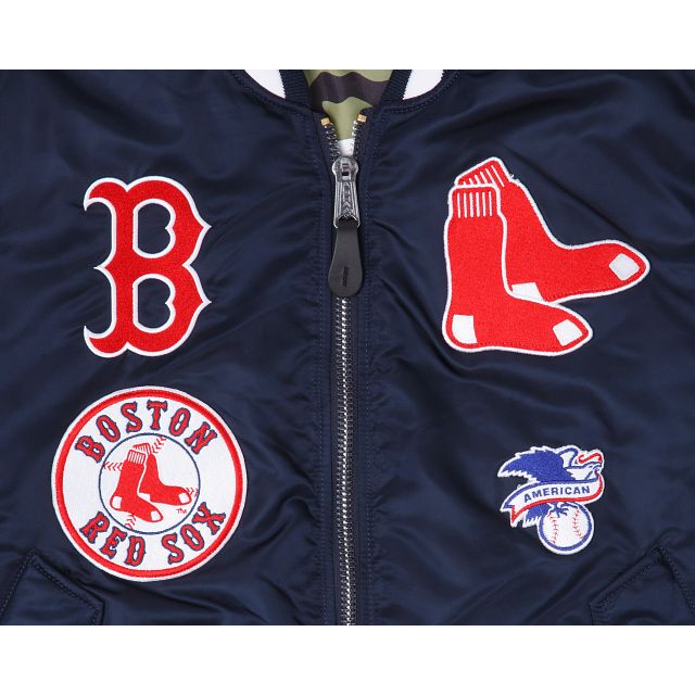 Alpha Industries X Boston Red Sox MA-1 Bomber Jacket sold by New Era product image thumbnail 4