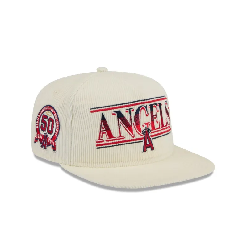 Los Angeles Angels Throwback Corduroy Golfer Hat sold by New Era