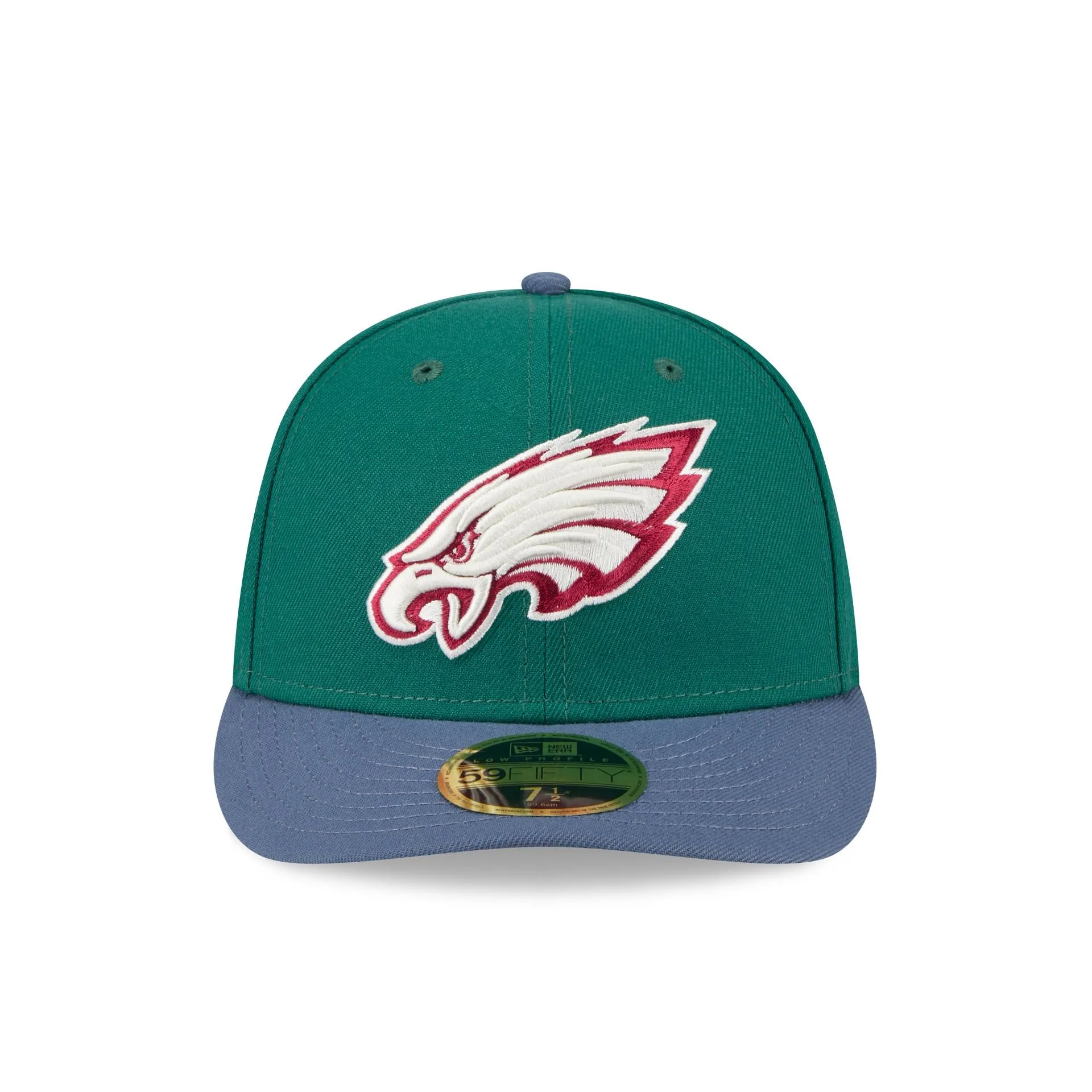 Philadelphia Eagles Green Gemstone Low Profile 59FIFTY Fitted Hat sold by New Era product image thumbnail 2