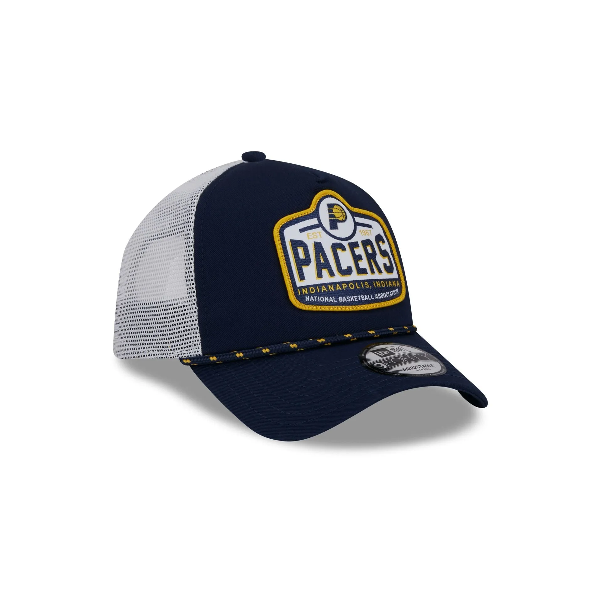 Indiana Pacers 2024 Rally Drive 9FORTY A-Frame Trucker Hat sold by New Era product image thumbnail 3