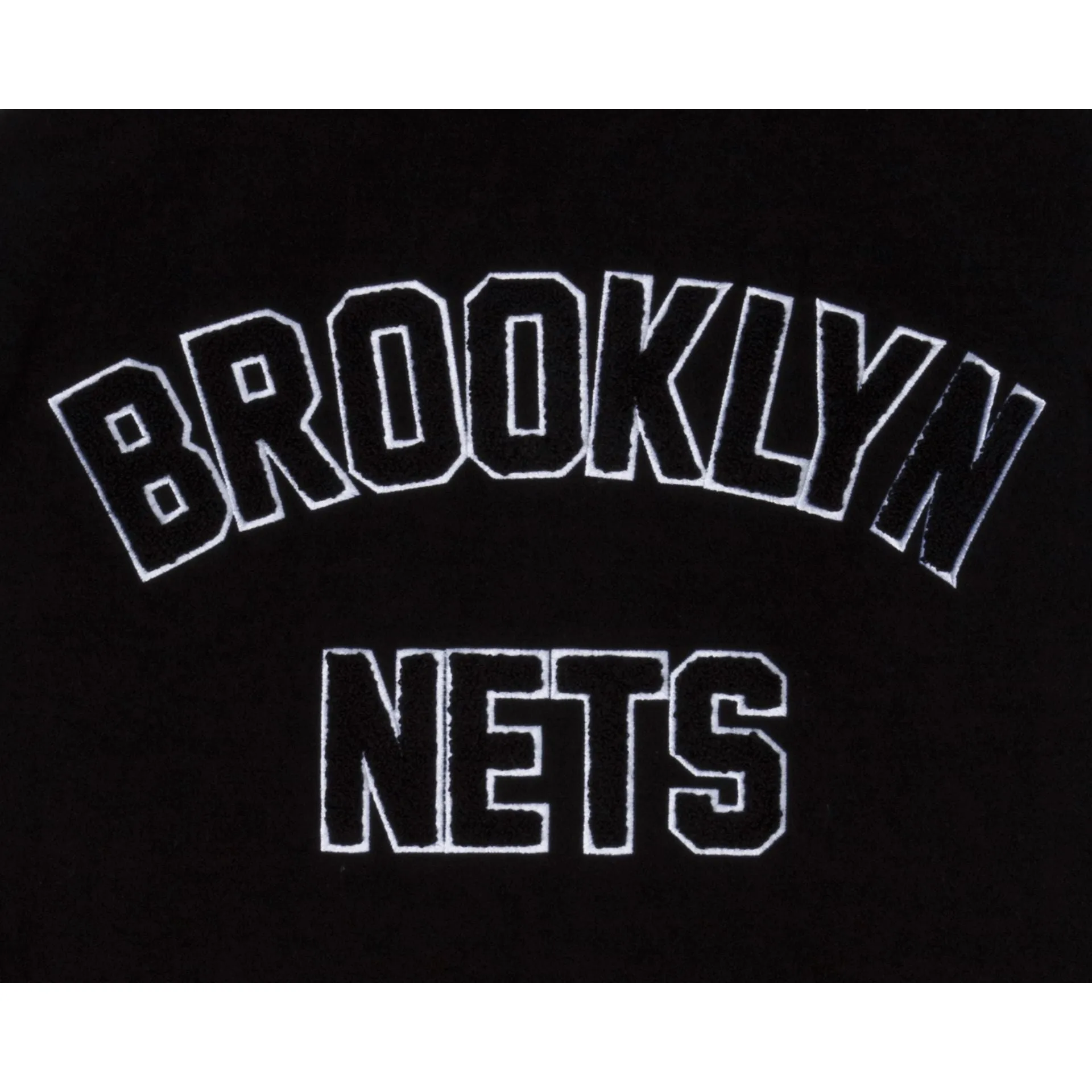 Brooklyn Nets Black Varsity Jacket sold by New Era product image thumbnail 4