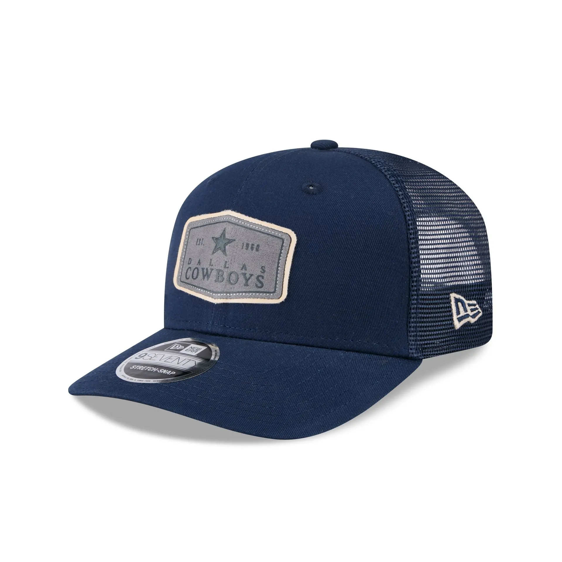Dallas Cowboys Labeled 9SEVENTY Stretch-Snap Hat sold by New Era