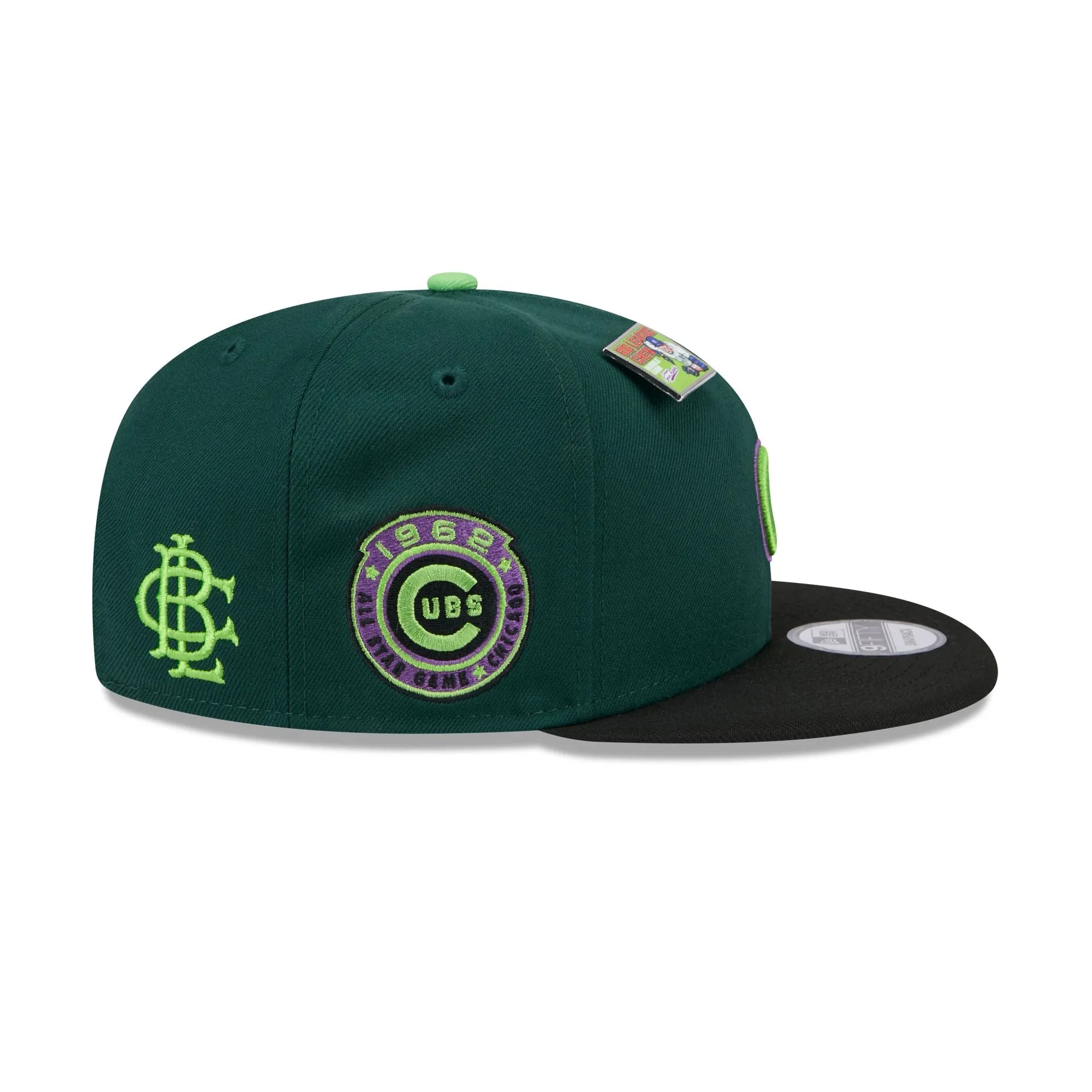 Big League Chew X Chicago Cubs Sour Apple 9FIFTY Snapback Hat sold by New Era product image thumbnail 4