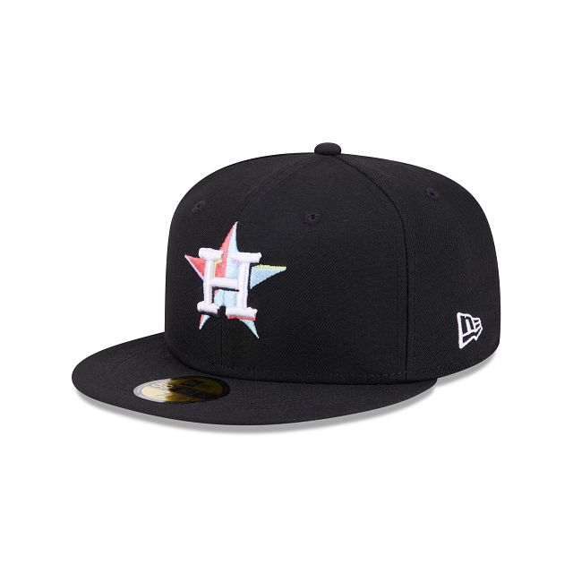 Houston Astros Color Pack Black 59FIFTY Fitted Hat sold by New Era product image thumbnail 3