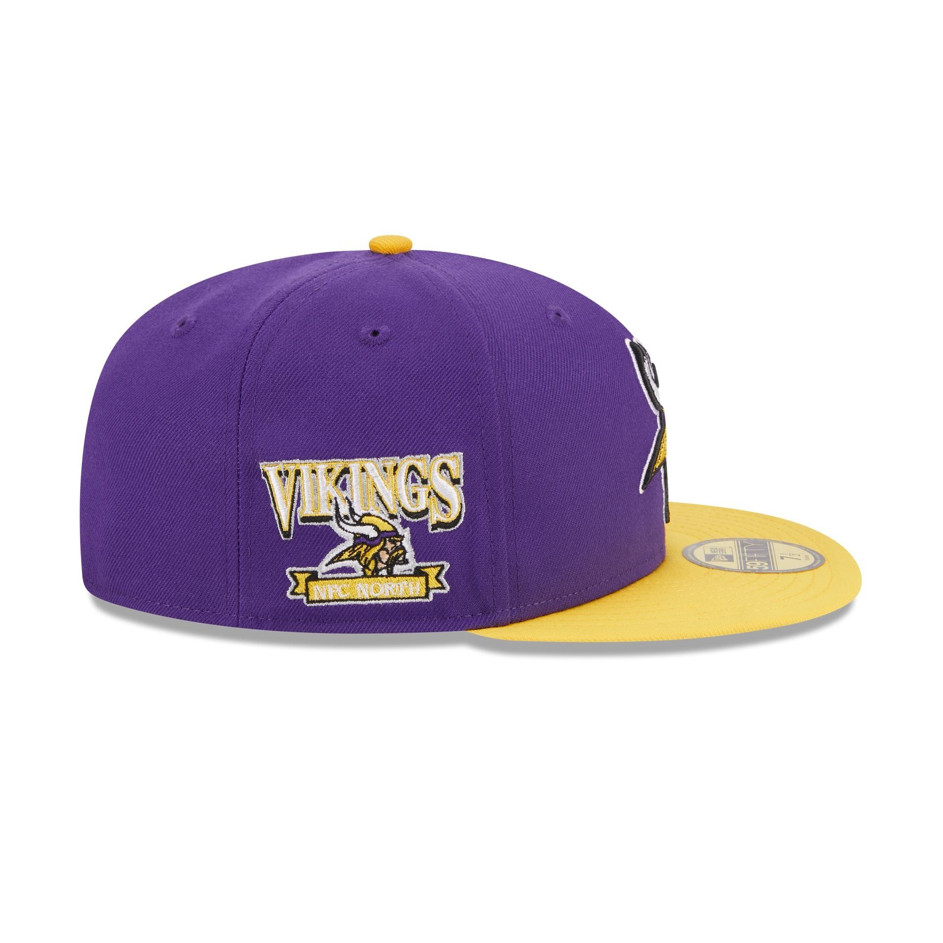 Minnesota Vikings Throwback Hidden 59FIFTY Fitted Hat sold by New Era product image thumbnail 4