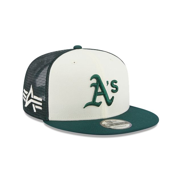 Alpha Industries X Oakland Athletics 9FIFTY Snapback Hat sold by New Era product image thumbnail 3