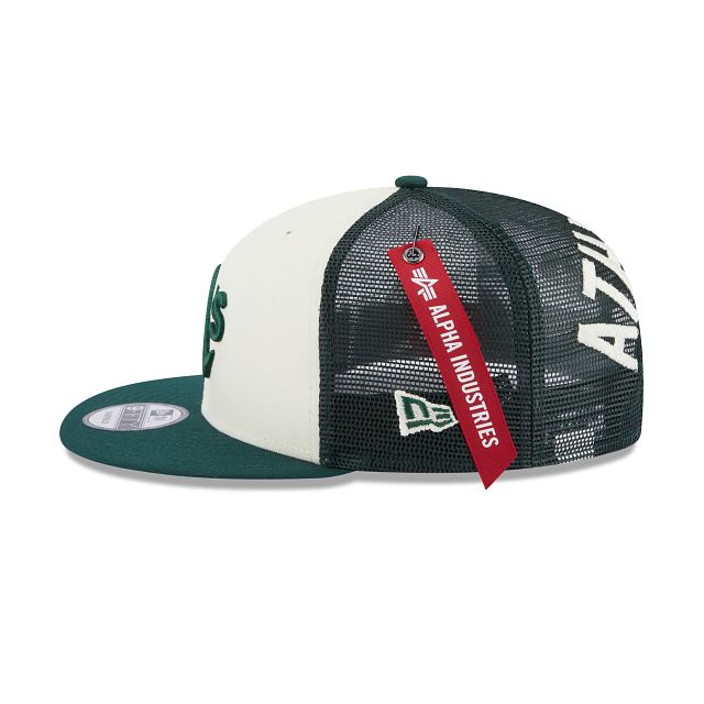 Alpha Industries X Oakland Athletics 9FIFTY Snapback Hat sold by New Era product image thumbnail 4