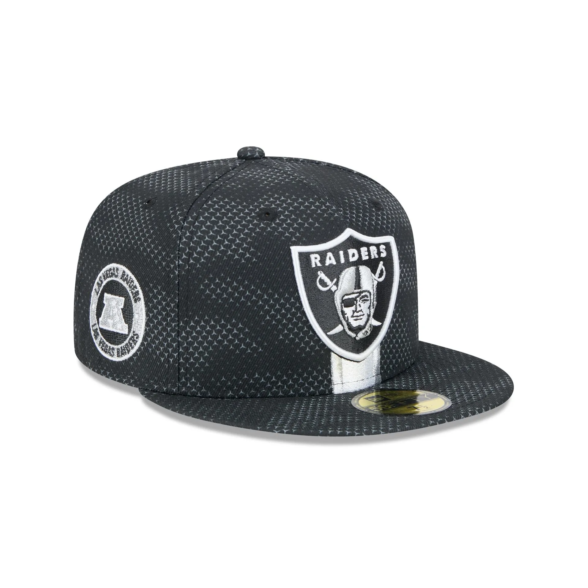 Las Vegas Raiders 2024 Sideline 59FIFTY Fitted Hat sold by New Era