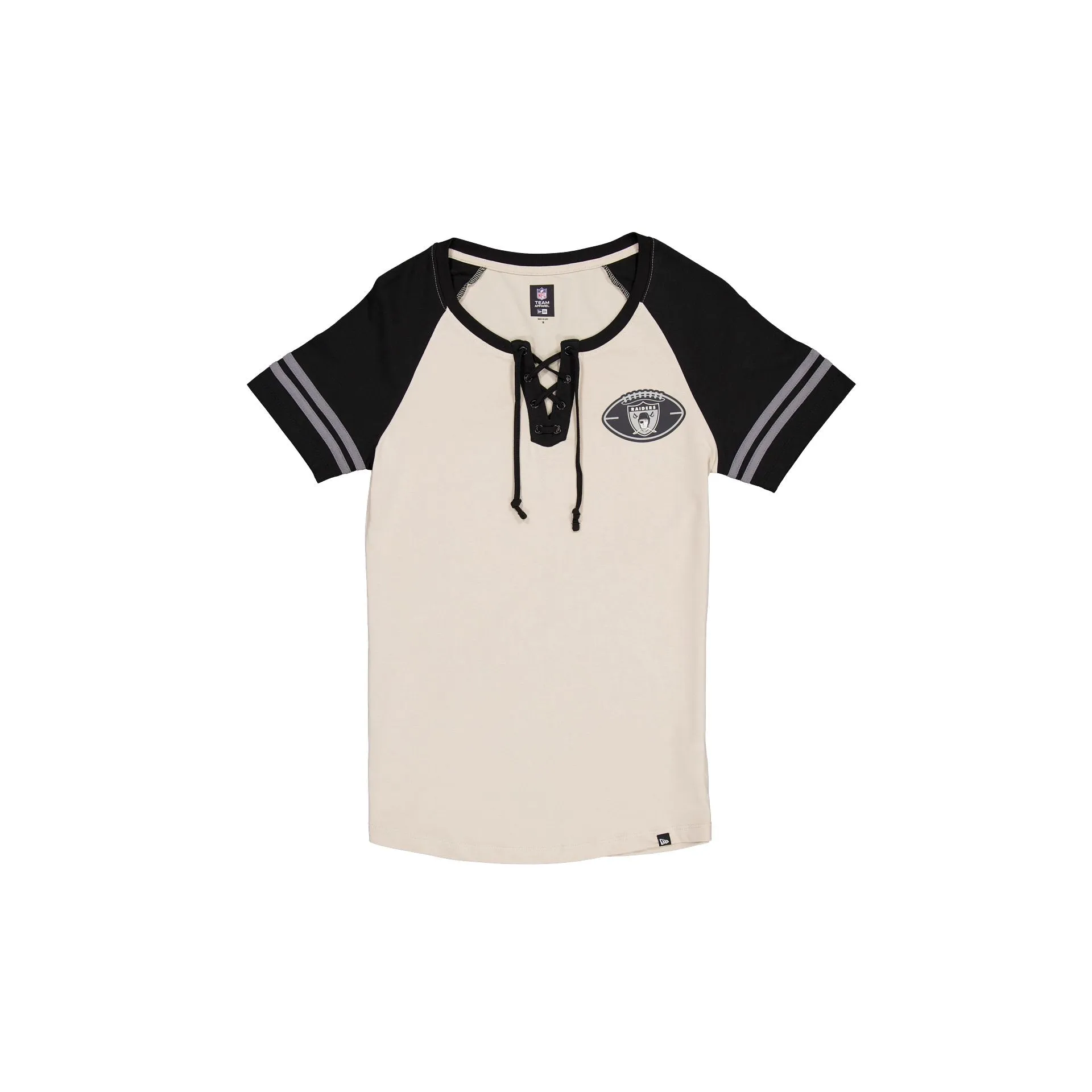 Las Vegas Raiders 3rd Down Historic Women's T-Shirt sold by New Era