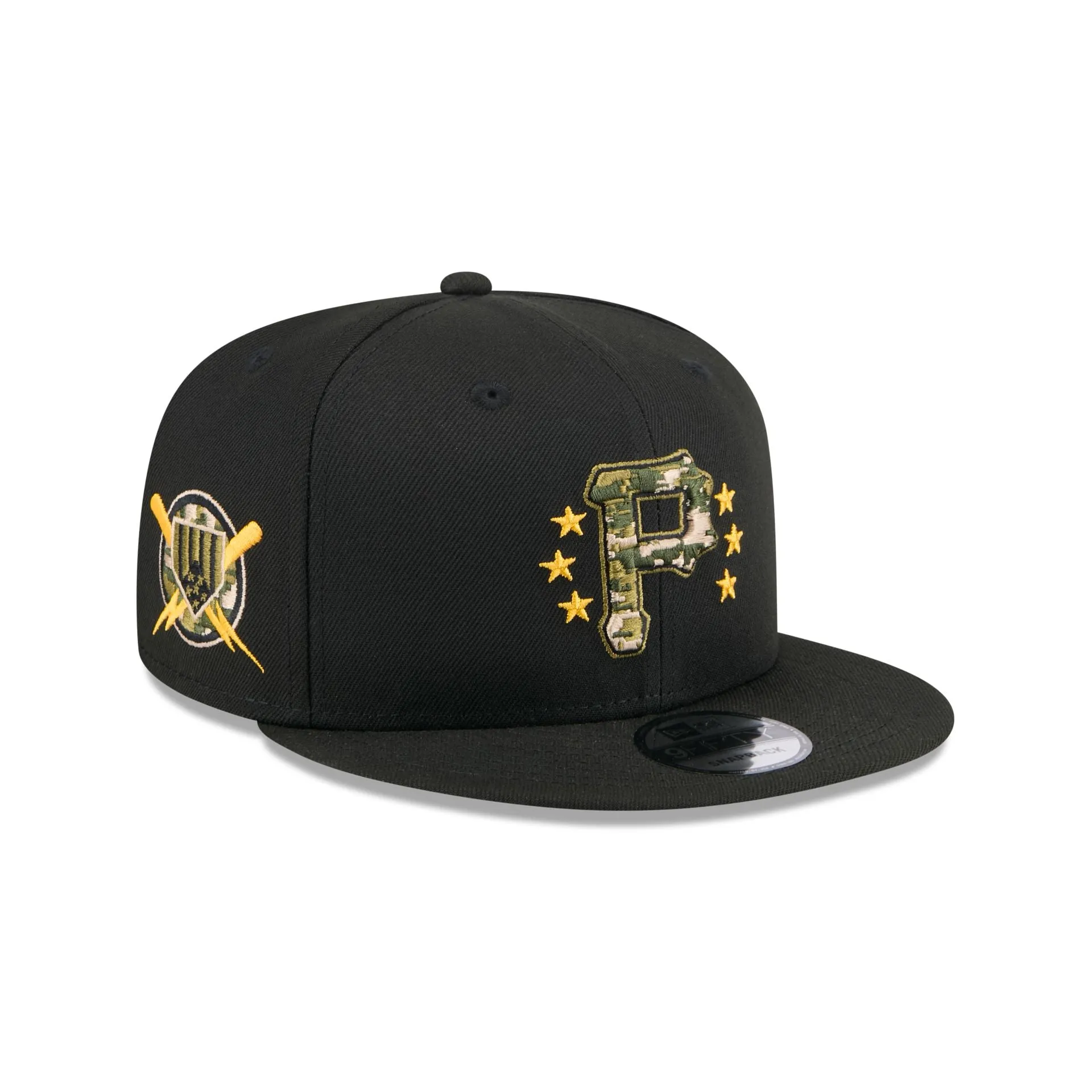 Pittsburgh Pirates Armed Forces Day 2024 9FIFTY Snapback Hat sold by New Era