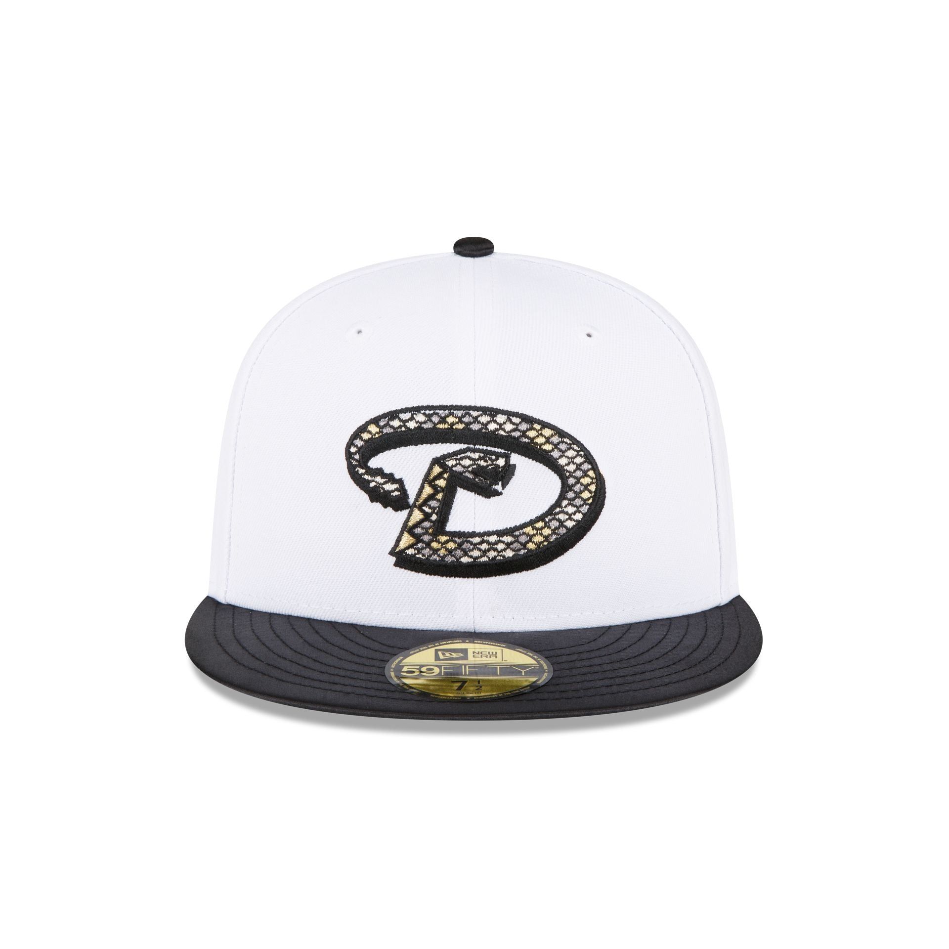 Just Caps Optic White Arizona Diamondbacks 59FIFTY Fitted Hat sold by New Era product image thumbnail 2