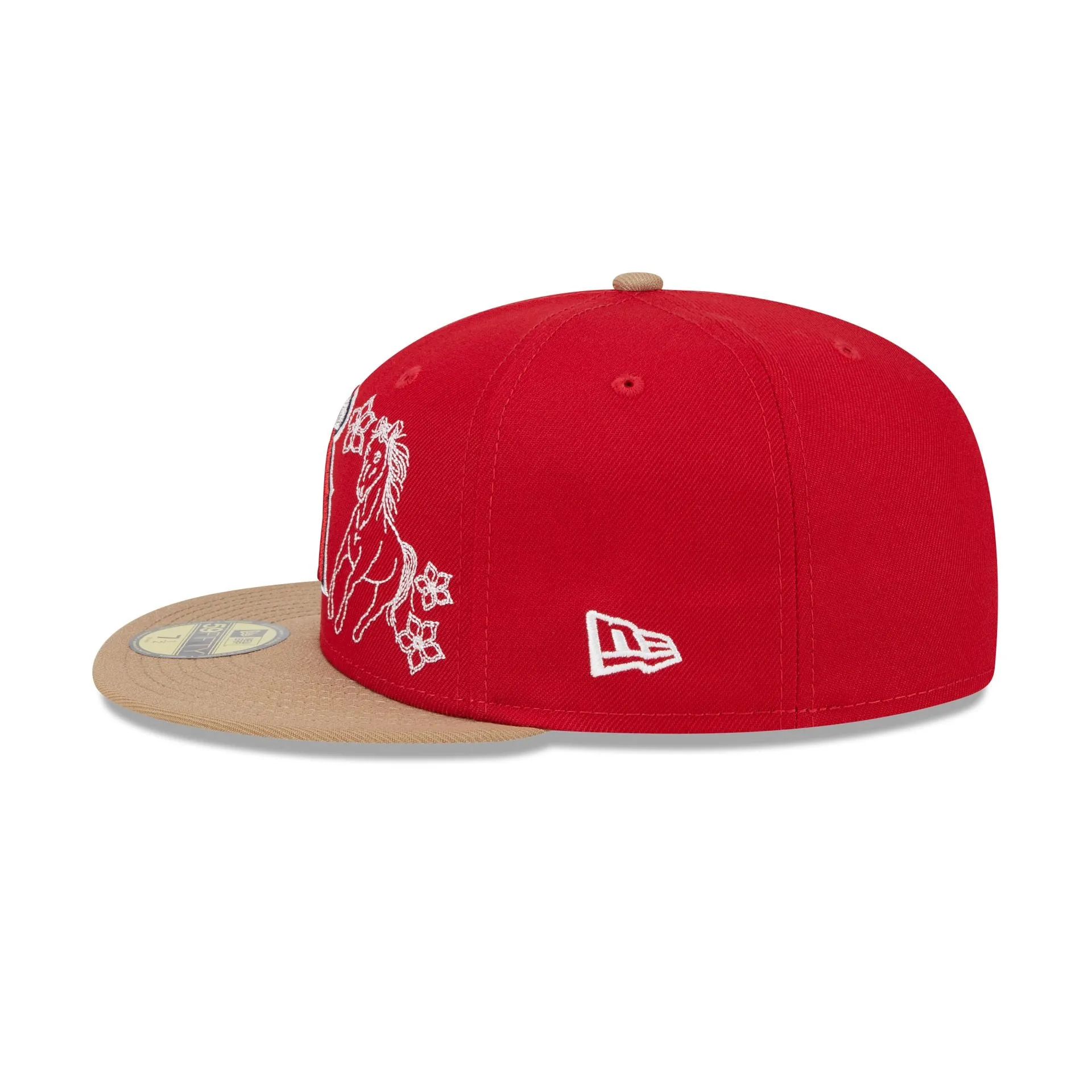 Los Angeles Angels Western Khaki 59FIFTY Fitted Hat sold by New Era product image thumbnail 5