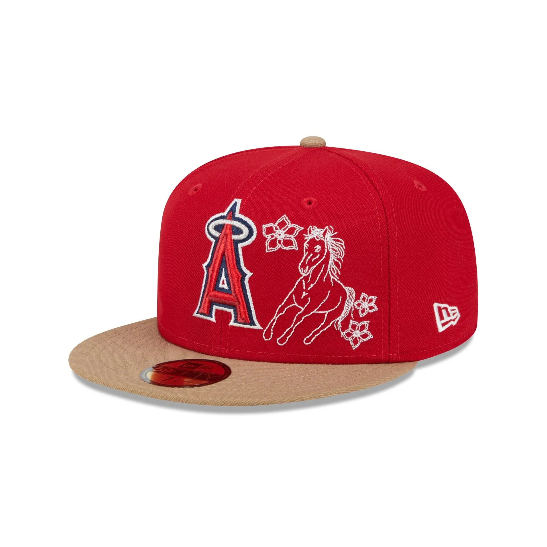 Los Angeles Angels Western Khaki 59FIFTY Fitted Hat sold by New Era product image thumbnail 3