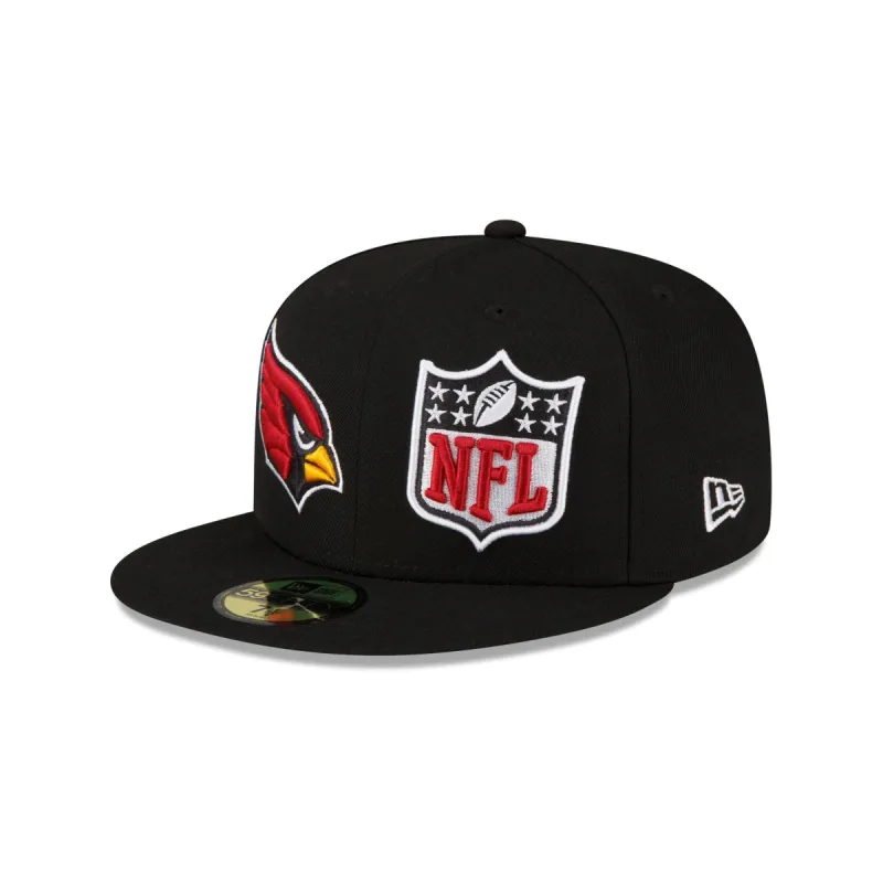 Arizona Cardinals 2023 Sideline Black 59FIFTY Fitted Hat sold by New Era