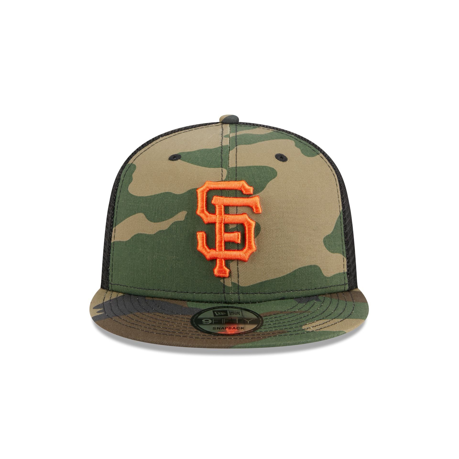 San Francisco Giants Camo 9FIFTY Trucker Snapback Hat sold by New Era product image thumbnail 2