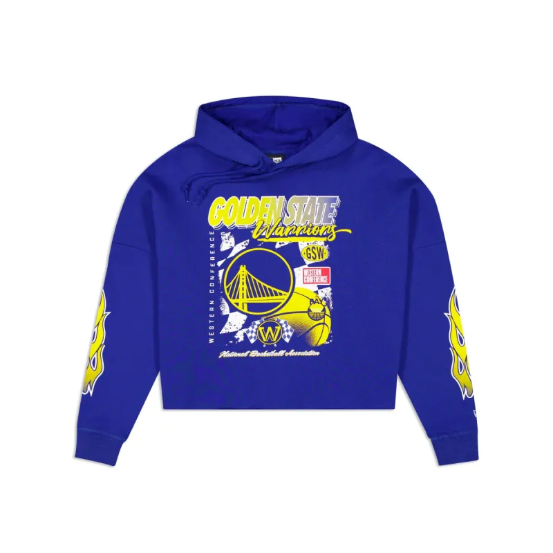 Golden State Warriors 2024 Rally Drive Women's Hoodie sold by New Era
