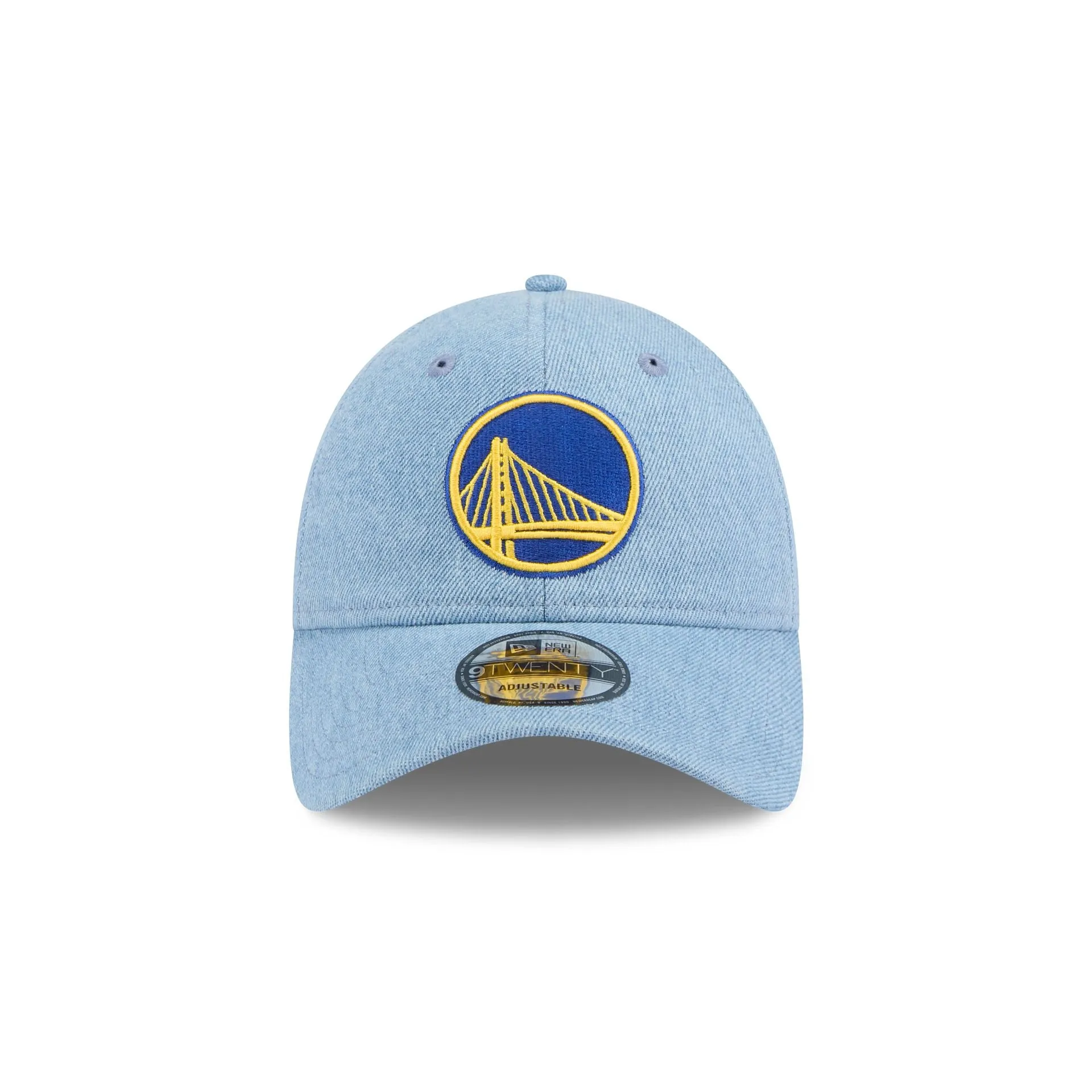Golden State Warriors Washed Denim 9TWENTY Adjustable Hat sold by New Era product image thumbnail 2