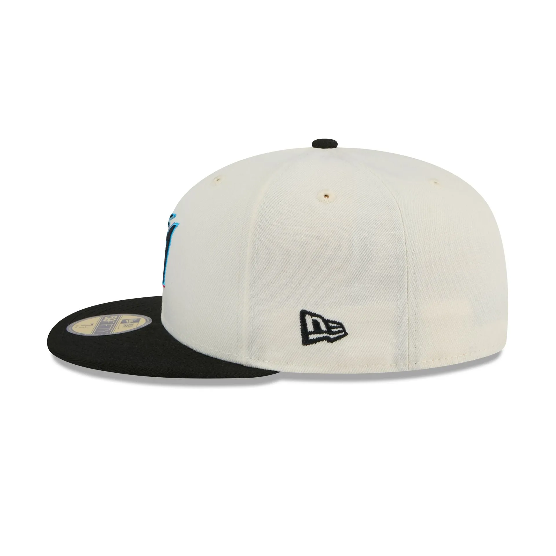 Miami Marlins Chrome 59FIFTY Fitted Hat sold by New Era product image thumbnail 4
