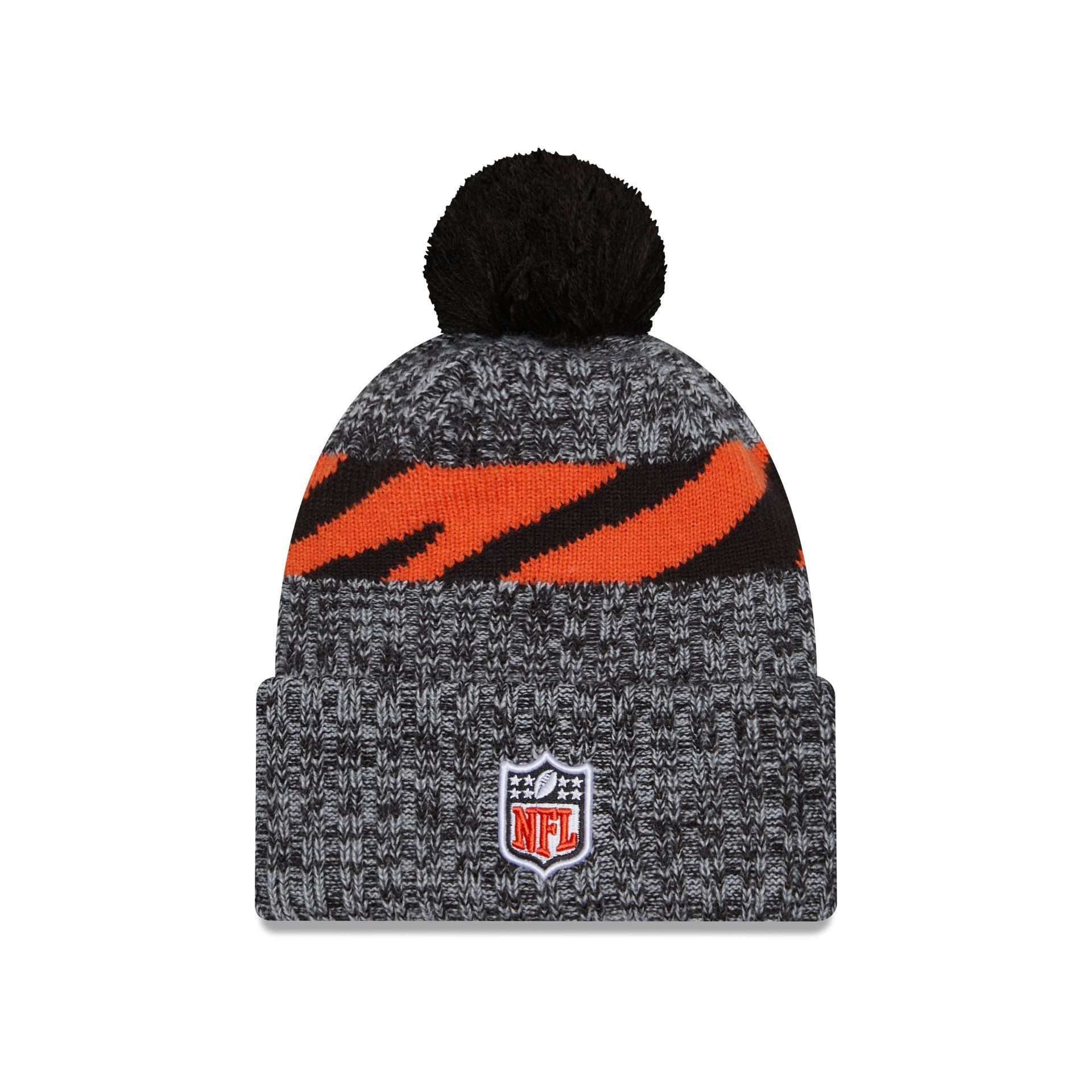 Cincinnati Bengals 2023 Cold Weather Pom Knit Hat sold by New Era product image thumbnail 2