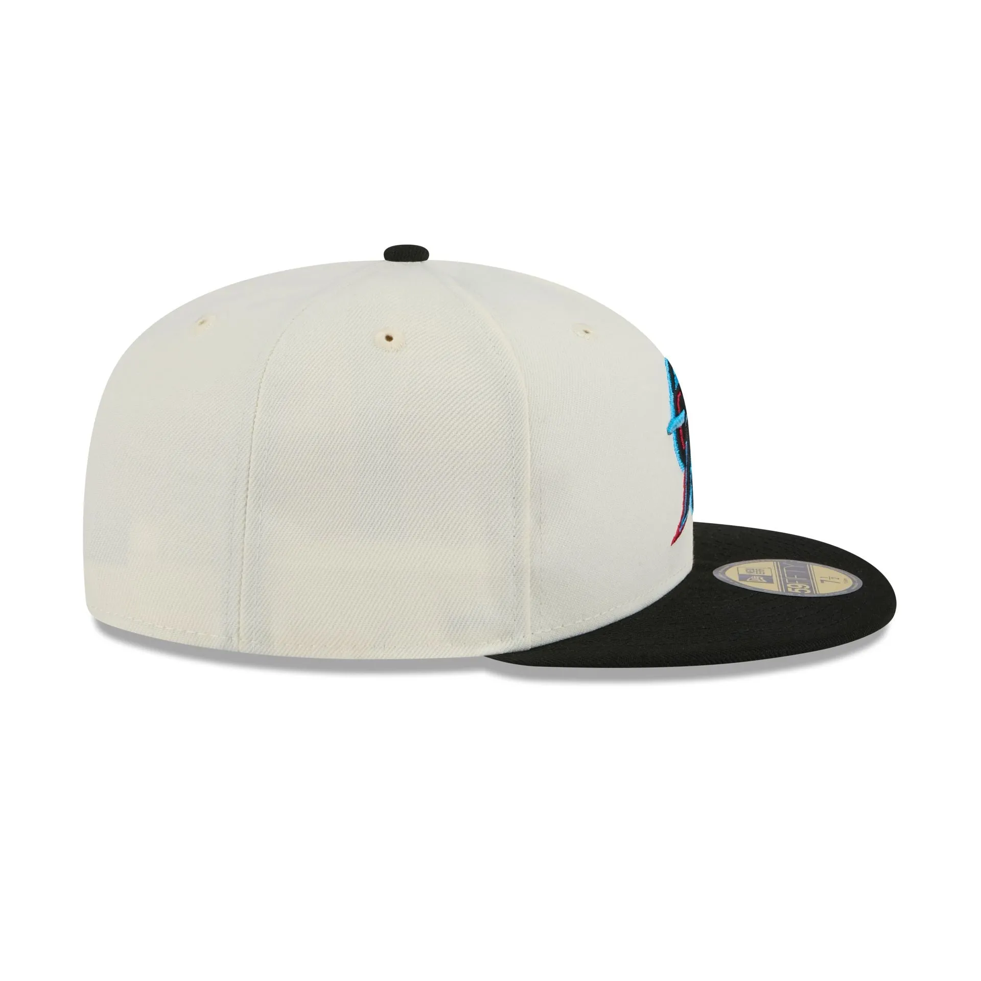 Miami Marlins Chrome 59FIFTY Fitted Hat sold by New Era product image thumbnail 5