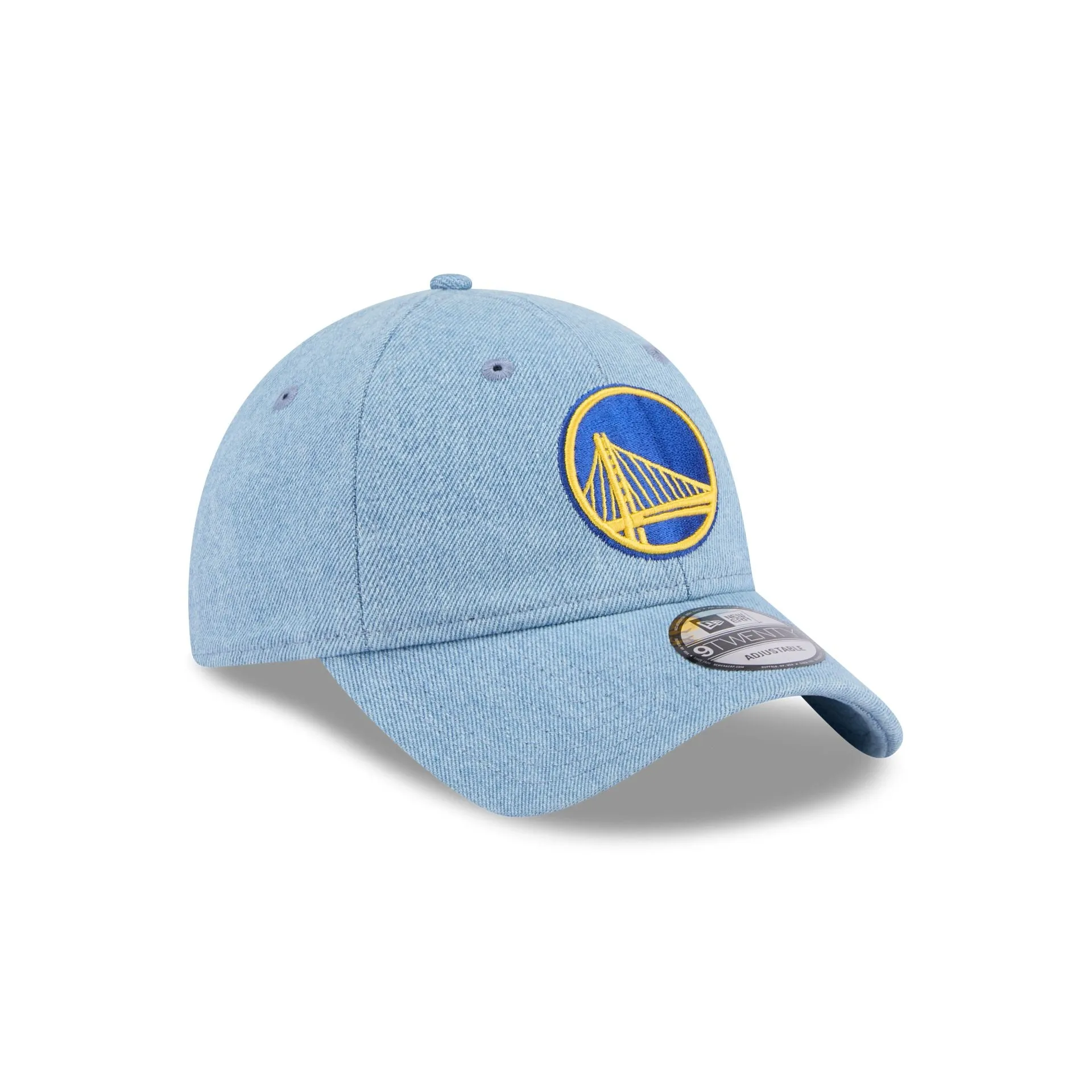 Golden State Warriors Washed Denim 9TWENTY Adjustable Hat sold by New Era product image thumbnail 3