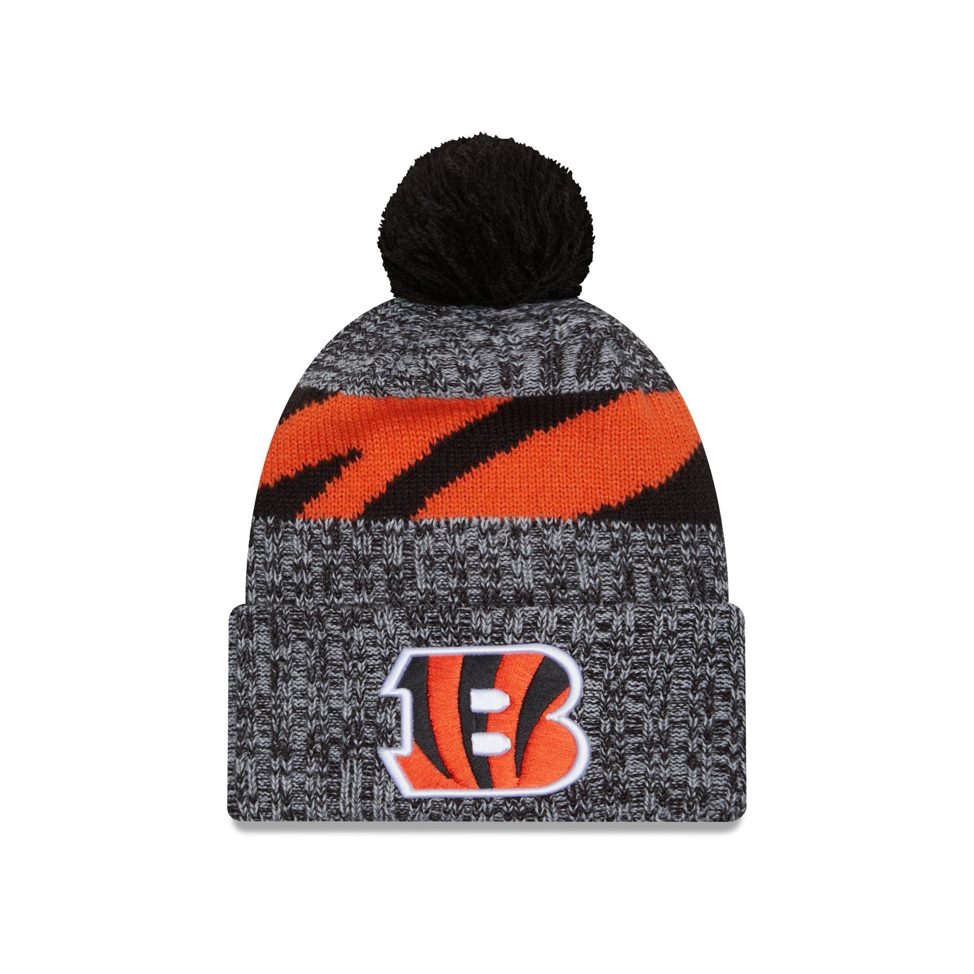 Cincinnati Bengals 2023 Cold Weather Pom Knit Hat sold by New Era