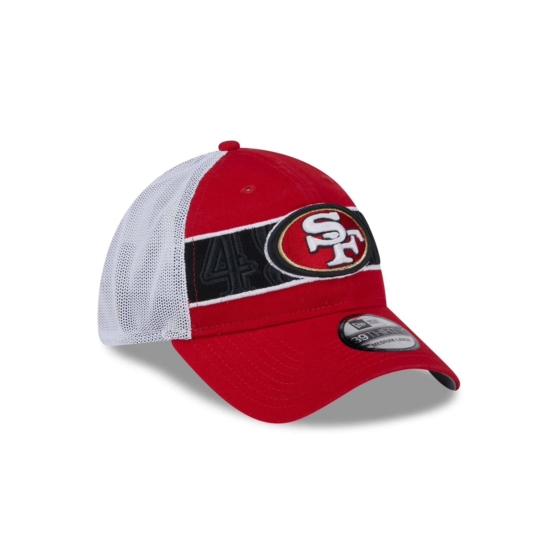 San Francisco 49ers Banded 39THIRTY Stretch Fit Hat sold by New Era product image thumbnail 4