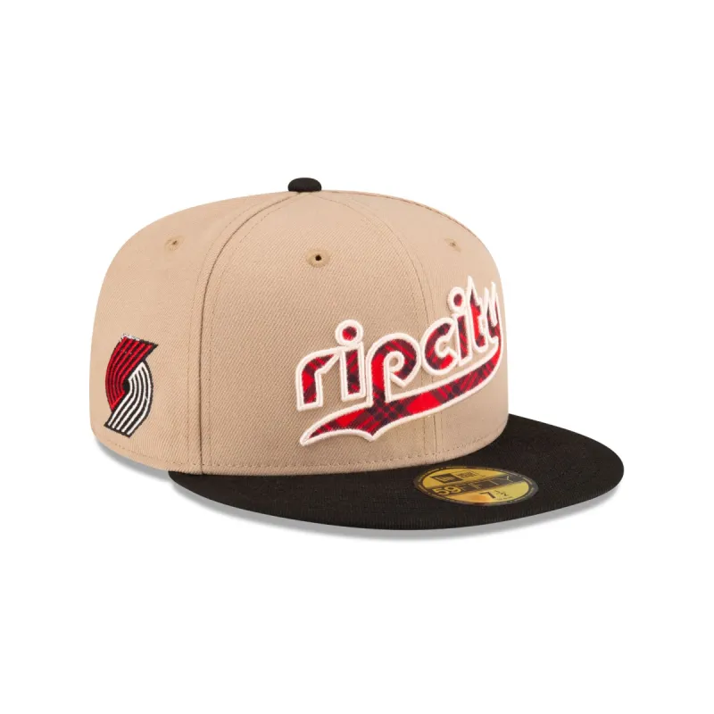 Portland Trail Blazers 2023 City Edition Alt 2 59FIFTY Fitted Hat sold by New Era