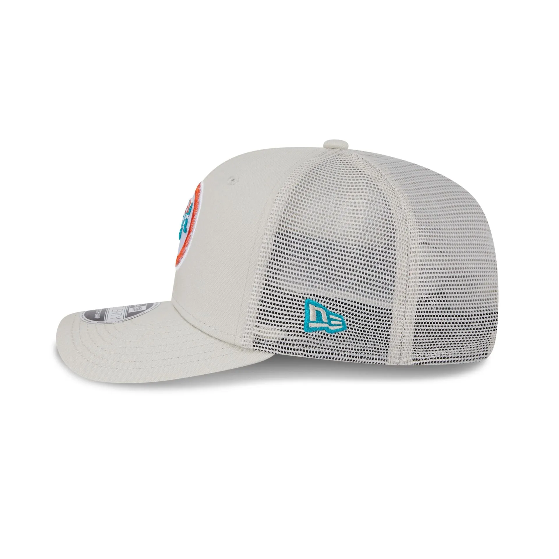 Miami Dolphins Canvas 9SEVENTY Trucker Hat sold by New Era product image thumbnail 4