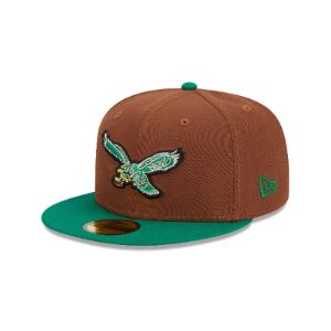 Philadelphia Eagles Harvest 59FIFTY Fitted Hat sold by New Era