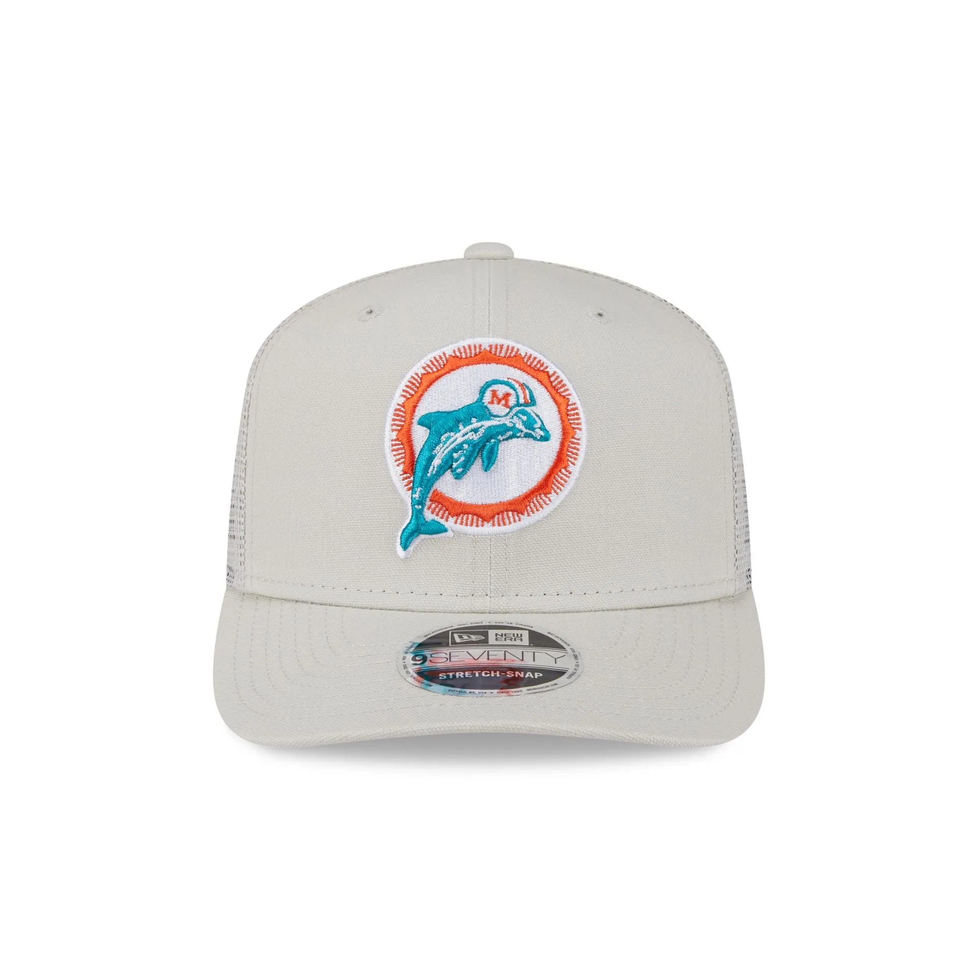 Miami Dolphins Canvas 9SEVENTY Trucker Hat sold by New Era product image thumbnail 2